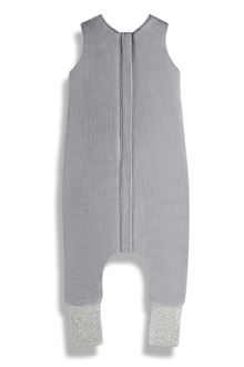 Obrázok z Mušelínový spací vak s nohavicami Sleepee Dark Grey M