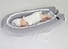 Obrázok z Hniezdočko pre bábätko Sleepee Newborn Royal Baby šedá