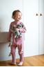 Obrázok z Moniel Detský rastúci overal Mačka Dots ružová Veľkosť: 56 1-3 mesiace