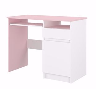 Obrázok Písací stôl N35 - Biela + farba