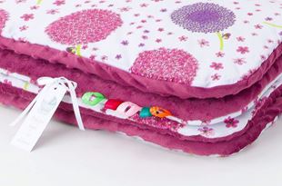 Obrázok Detská deka Púpava Minky 75x100 cm - rôzne farby a varianty