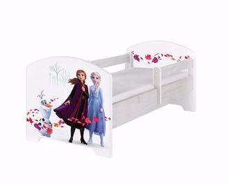 Obrázok z Disney detská posteľ Frozen II Šedá 140x70 cm