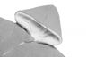 Obrázok z Zimná pletená kombinéza/overálok s kapucňou - svetlo šedá