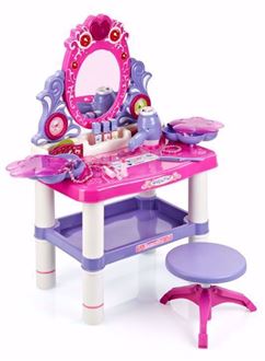 Obrázok z Detský toaletný stolík s otočným zrkadlom