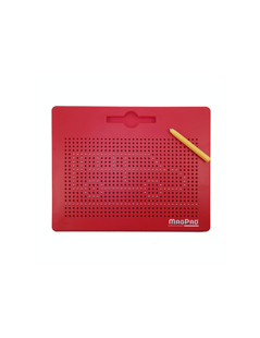 Obrázok Magnetická tabuľka Magpad - Červená - BIG 714 guličiek