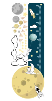 Obrázok z Meter na stenu - Vesmír, planéty a zajačik