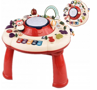 Obrázok z Detský interaktívny stolček s bubienkom