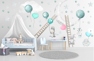 Obrázok z Zajačikov, balóniky, rebríky a nechtík Tyrkysová