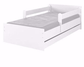 Obrázok z Detská posteľ Max XL 180x90 cm - Biela