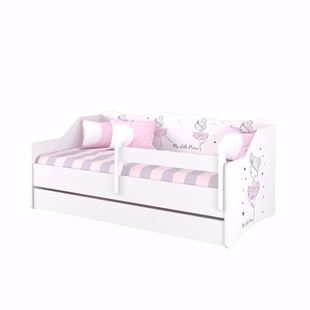 Obrázok Detská posteľ LULU 160x80 cm Baletka - Biela