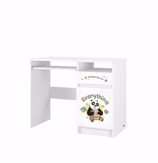 Obrázok z Písací stôl N35 Kung Fu Panda - Biela