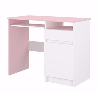 Obrázok z Písací stôl N35 - Biela + farba