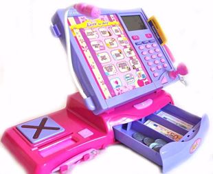 Obrázok Detská elektronická pokladňa s dotykovým panelom