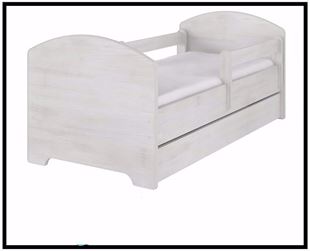 Obrázok Detská posteľ jednofarebná 160x80 cm