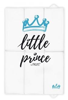 Obrázok z Cestovná prebaľovacia podložka, mäkká, Little Prince, , 60x40cm, biela, modrá