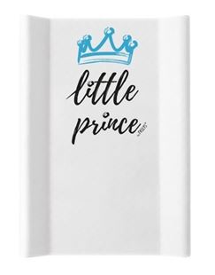 Obrázok Prebaľovacia podložka, mäkká, vyvýšené boky, Little Prince, 50 x 70cm, biela,