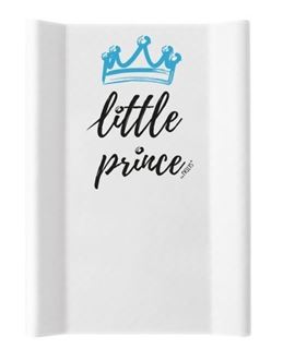 Obrázok z Prebaľovacia podložka, mäkká, vyvýšené boky, Little Prince, 50 x 70cm, biela,
