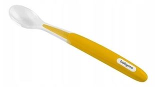 Obrázok Silikónová lyžička mäkká - žltá