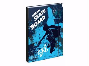 Obrázok BAAGL Dosky na školské zošity A4 Skateboard